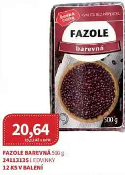 Kubík potraviny Česká Cena Fazole barevná nabídka