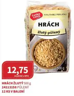 Kubík potraviny Česká Cena Hrách žlutý nabídka