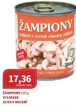 Kubík potraviny Česká Cena Žampiony nabídka