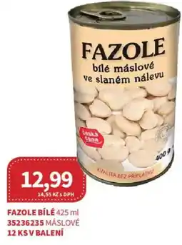 Kubík potraviny Česká Cena Fazole bílé nabídka