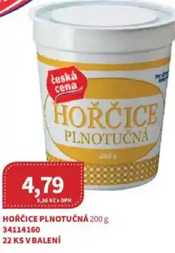 Kubík potraviny Česká Cena Hořčice plnotučná nabídka