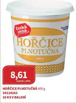 Kubík potraviny Česká Cena Hořčice plnotučná nabídka