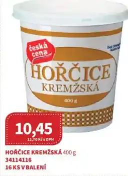 Kubík potraviny Česká Cena Hořčice kremžská nabídka