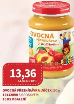 Kubík potraviny Ovocná přesnídávka lvíček nabídka