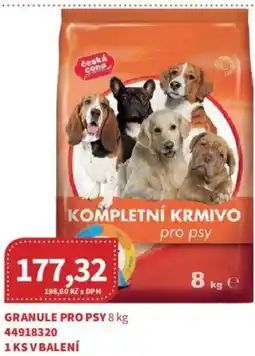 Kubík potraviny Česká Cena Granule pro psy nabídka