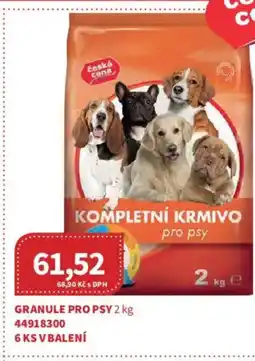 Kubík potraviny Česká Cena Granule pro psy nabídka