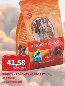 Kubík potraviny Česká Cena Kroužky poloměkké pro psy nabídka