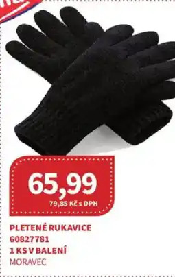 Kubík potraviny Pletené rukavice nabídka