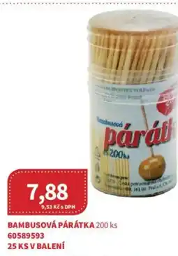 Kubík potraviny Bambusová párátka nabídka