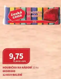 Kubík potraviny Česká Cena Houbička na nádobí nabídka