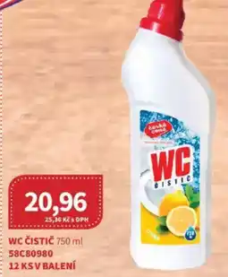 Kubík potraviny Česká Cena Wc čistič nabídka
