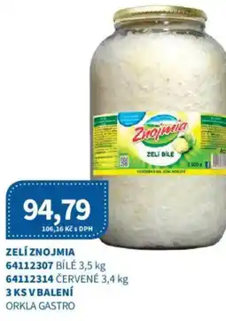 Kubík potraviny Zelí znojmia nabídka