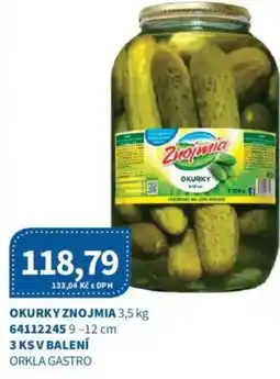 Kubík potraviny Okurky znojmia nabídka