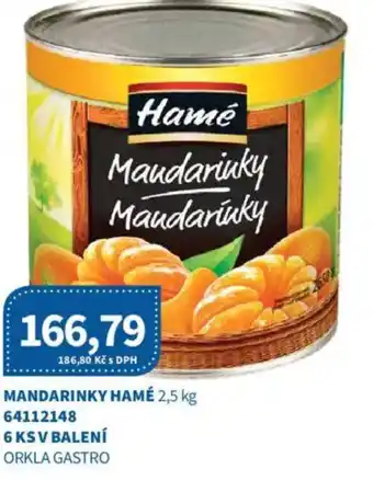 Kubík potraviny Mandarinky hamé nabídka