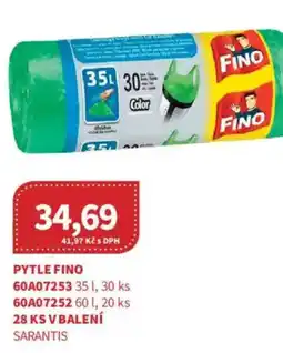 Kubík potraviny Pytle fino nabídka