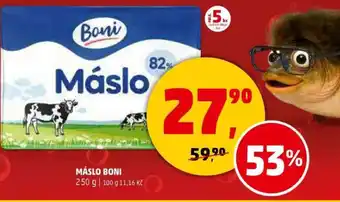 Penny Market Máslo boni nabídka
