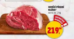 Penny Market Hovězí přední kližka nabídka