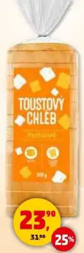 Penny Market Toustový chléb máslový nabídka