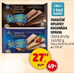 Penny Market Tradiční oplatky kolonáda opavia nabídka