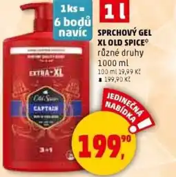 Penny Market Sprchový gel xl old spice nabídka