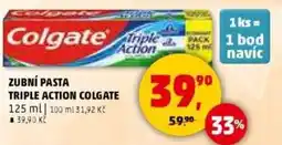 Penny Market Zubní pasta triple action colgate nabídka