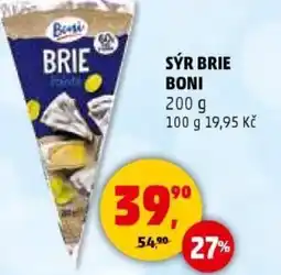 Penny Market Sýr brie boni nabídka