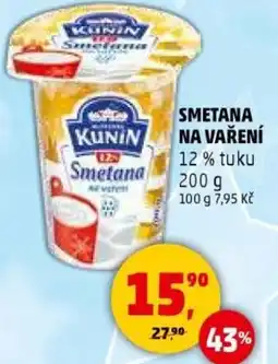 Penny Market Smetana na vaření nabídka