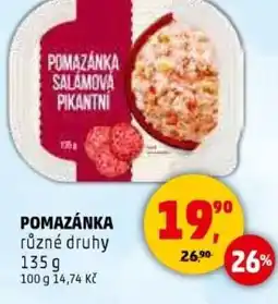 Penny Market Pomazánka nabídka