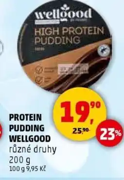 Penny Market Protein pudding wellgood nabídka