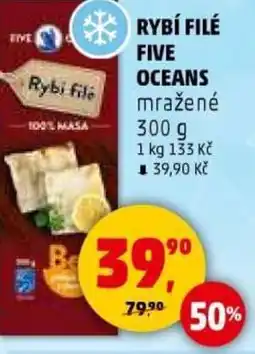 Penny Market Rybí filé five oceans nabídka