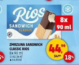 Penny Market Zmrzlina sandwich classic rios nabídka