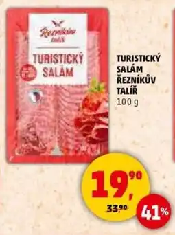 Penny Market Turistický salám řezníkův talíř nabídka