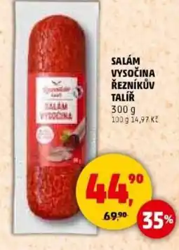 Penny Market Salám vysočina řezníkův talíř nabídka