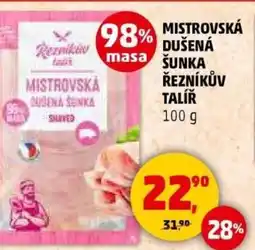 Penny Market Mistrovska dušená šunka řezníkův talíř nabídka