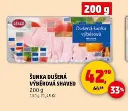 Penny Market Šunka dušená výběrová shaved nabídka