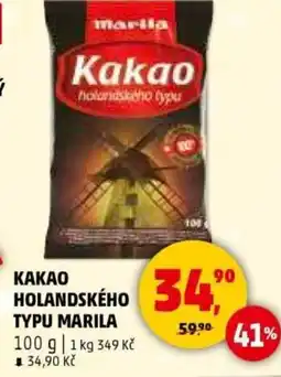 Penny Market Kakao holandského typu marila nabídka