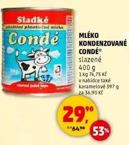 Penny Market Mléko kondenzované condé nabídka