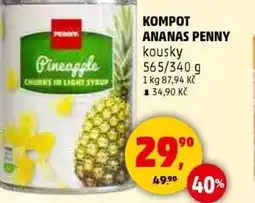 Penny Market Kompot ananas penny nabídka