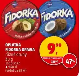 Penny Market Oplatka fidorka opavia nabídka