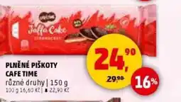 Penny Market Plněné piškoty cafe time nabídka