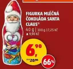Penny Market Figurka mléčná čokoláda santa claus nabídka