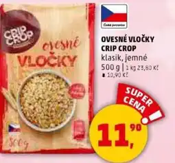 Penny Market Ovesné vločky crip crop nabídka
