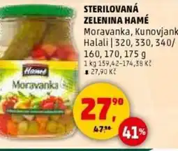 Penny Market Sterilovaná zelenina hamé nabídka