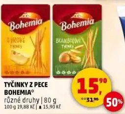 Penny Market Tyčinky z pece bohemia nabídka