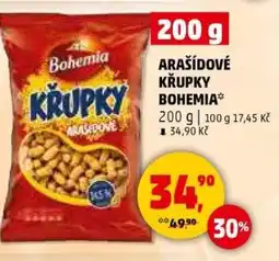 Penny Market Arašídové křupky BOHEMIA nabídka