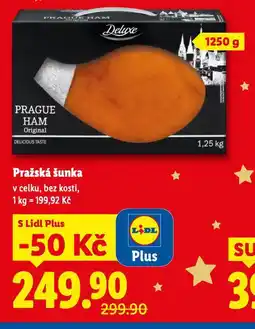 Lidl Pražská šunka nabídka