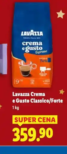Lidl Lavazza crema e gusto classico / forte nabídka