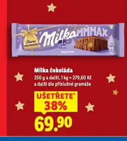 Lidl Milka čokoláda nabídka