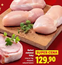 Lidl Kuřecí stehenní řízky nabídka