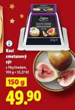 Lidl Kozí smetanový sýr nabídka